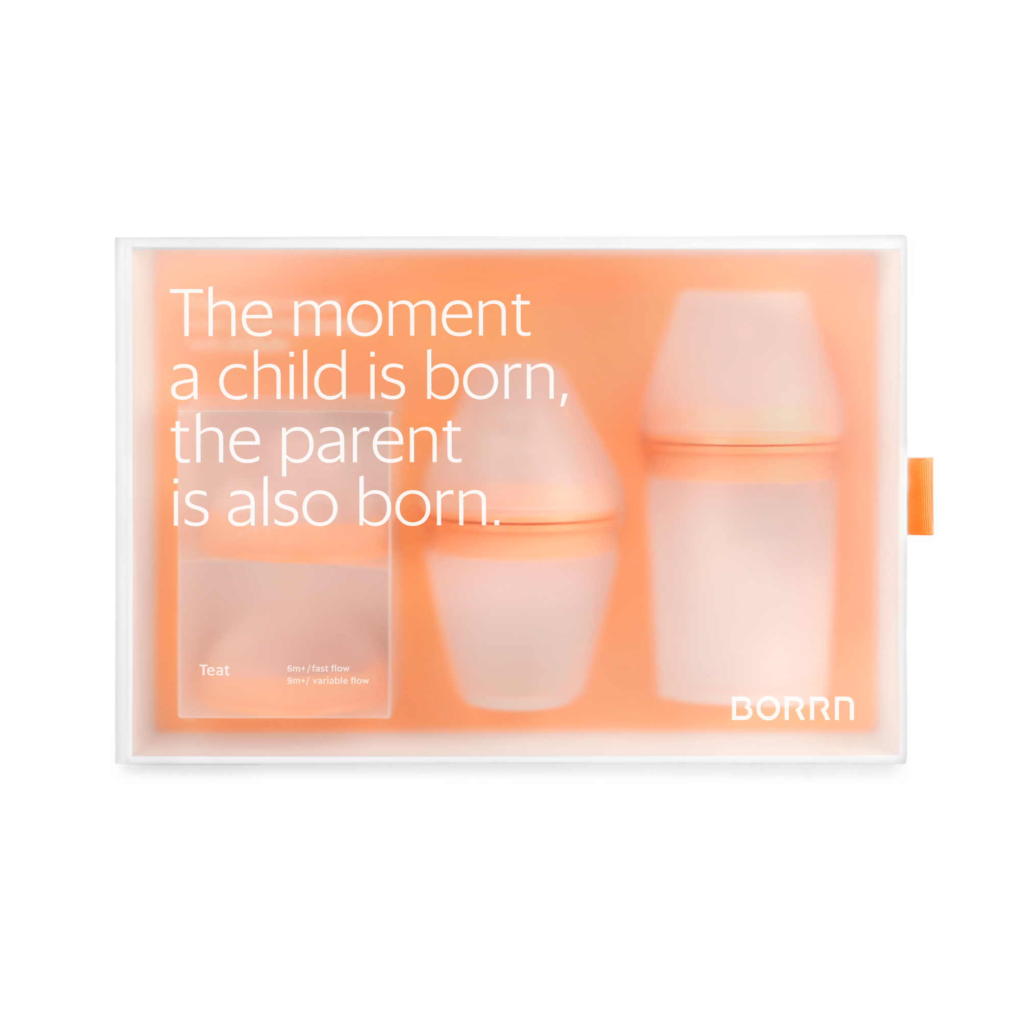 BORRN 斥菌奶瓶禮盒裝